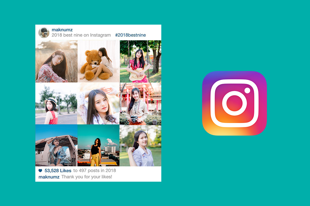 มาดู 9 รูป IG ที่ดีที่สุด ของปี 2018