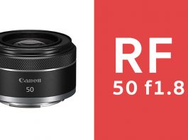 preview RF 50mm f1.8 stm