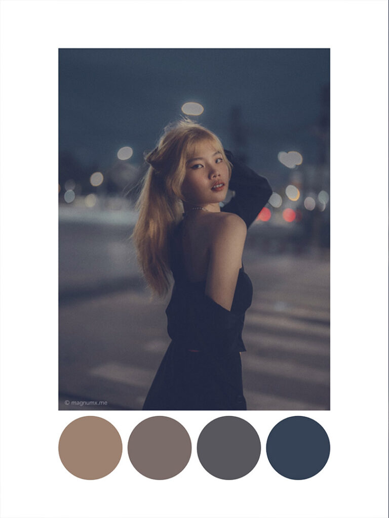 แต่งรูป Lightroom โทนกลางคืนเท่ๆ Night Fade Blue