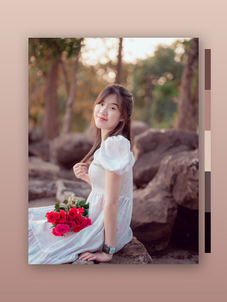 แต่งรูป Lightroom โทน Valentine Day