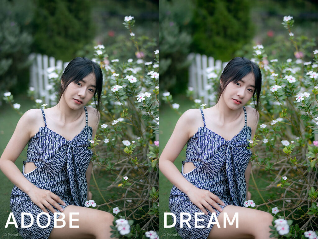 แต่งรูป Sony Lightroom สกินโทนสวยใส