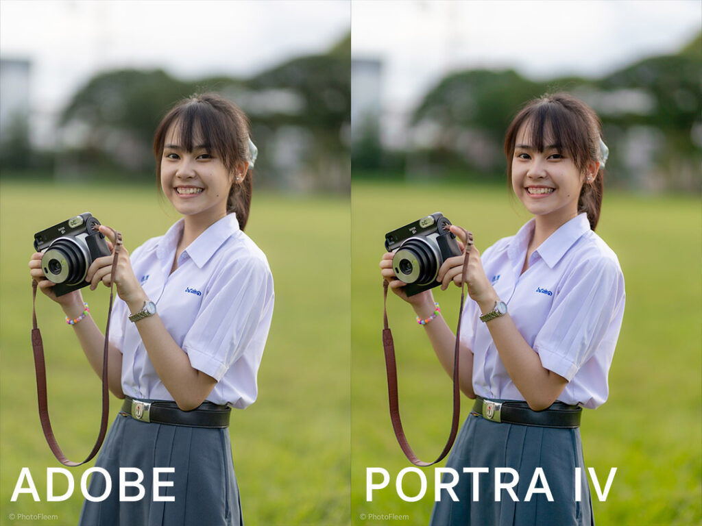 แต่งรูป Sony Lightroom สกินโทนสวยใส