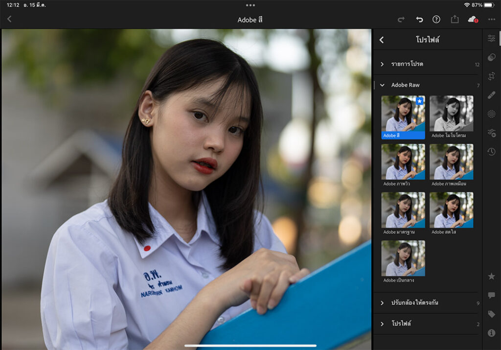 ทำไมต้องใช้ Lightroom Profile ช่วยแต่งรูป ?