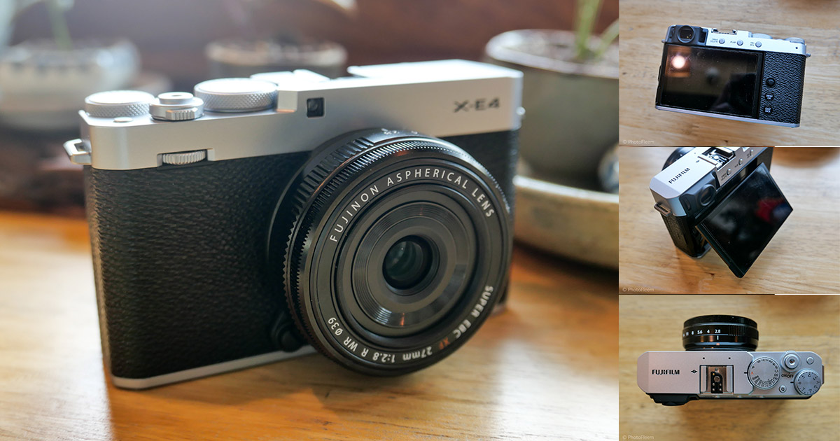 พรีวิวกล้องใหม่ Fujifilm X-E4 จับครั้งแรก ดีไหม