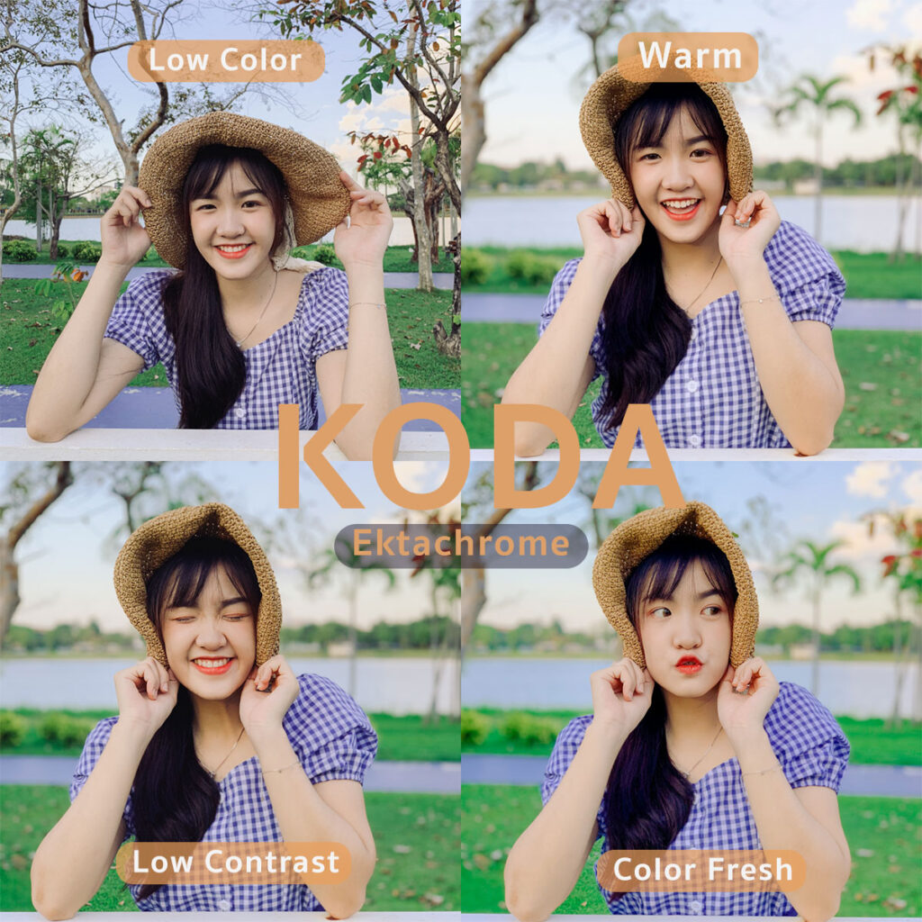 lightroom preset แต่งรูปโทนฟิล์ม Kodak