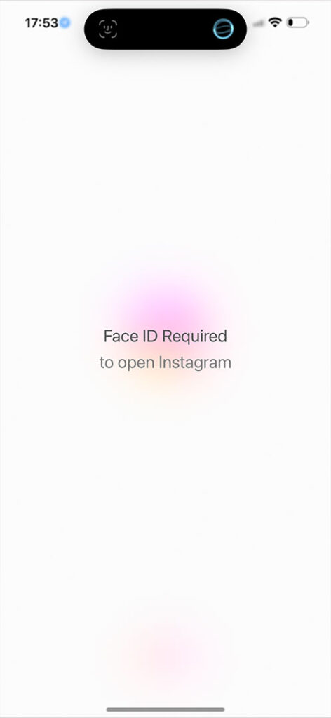 ฟีเจอร์ใหม่ iOS 18 ล็อค Instagram ไม่ให้ใครแอบส่อง